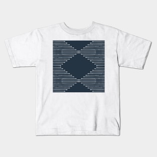 Geo (Annapolis Blue) Kids T-Shirt